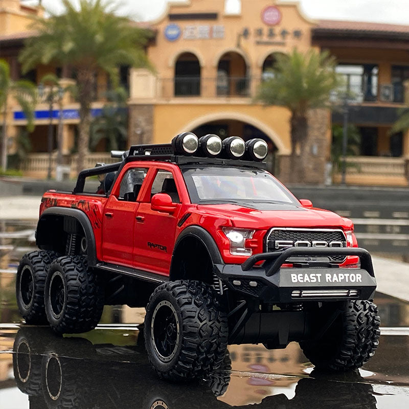 1/28 Ford Raptor F150 car Model Simulation