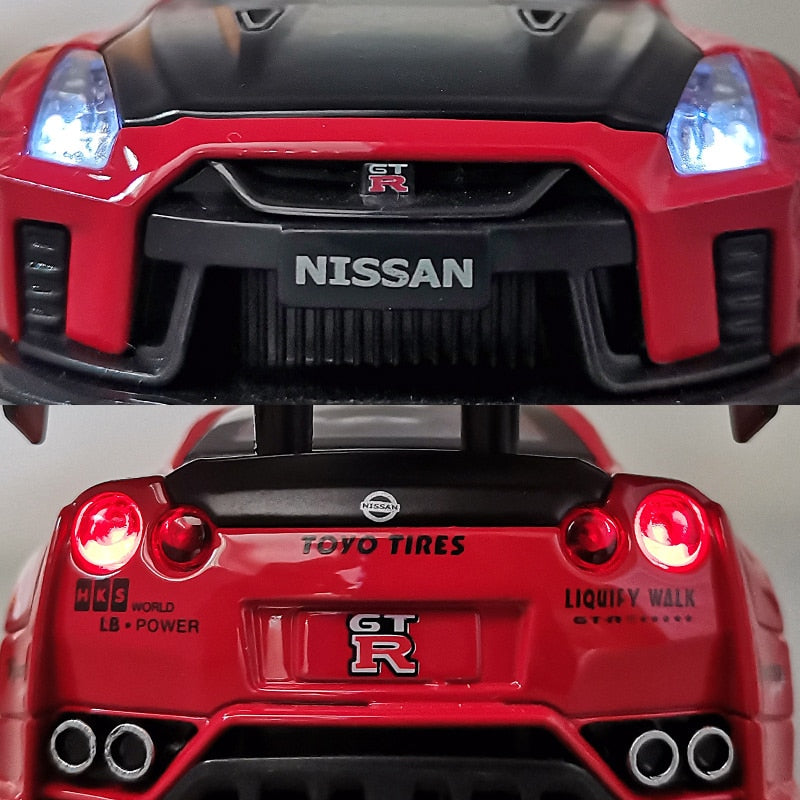 1:32 NISSAN GT-R R35 Alloy Car Model