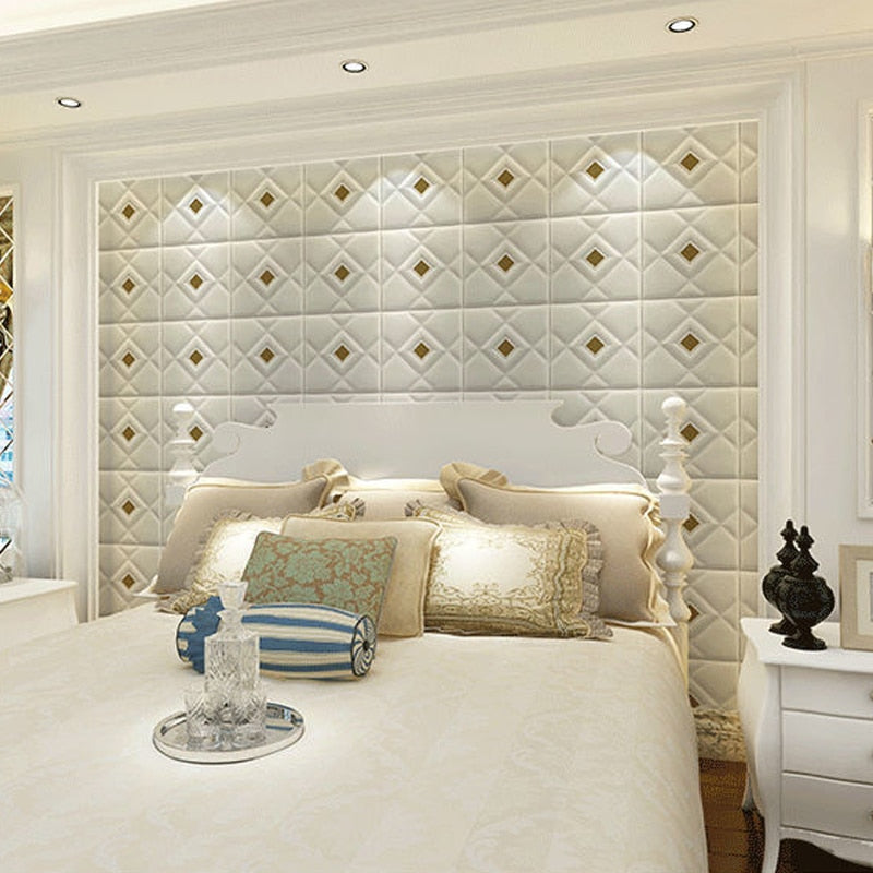 Zarah Self-adhesive Wallpanels Wallpaper 3D - Wall Stickers Decoration Waterproof