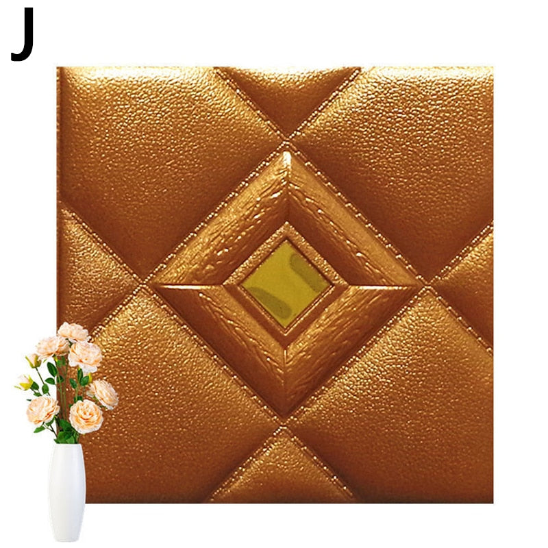 Zarah Self-adhesive Wallpanels Wallpaper 3D - Wall Stickers Decoration Waterproof