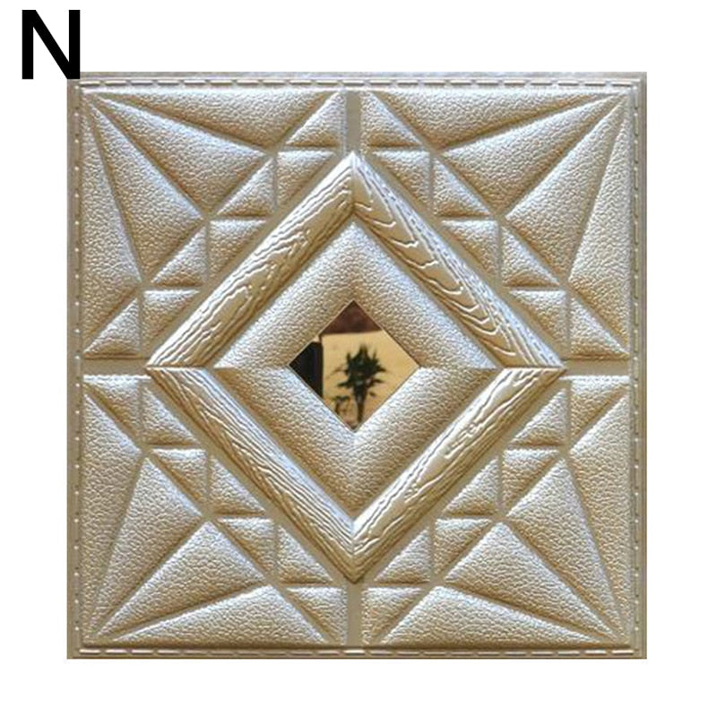 Zarah Self-adhesive Wallpanels Wallpaper 3D - Wall Stickers Decoration Waterproof