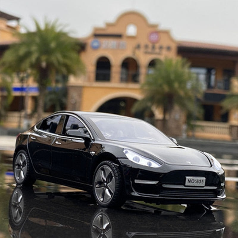 1:32 Tesla Model 3 Alloy Car Model