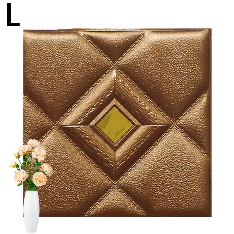 Zarah Self-adhesive Wallpanels Wallpaper 3D - Wall Stickers Decoration Waterproof