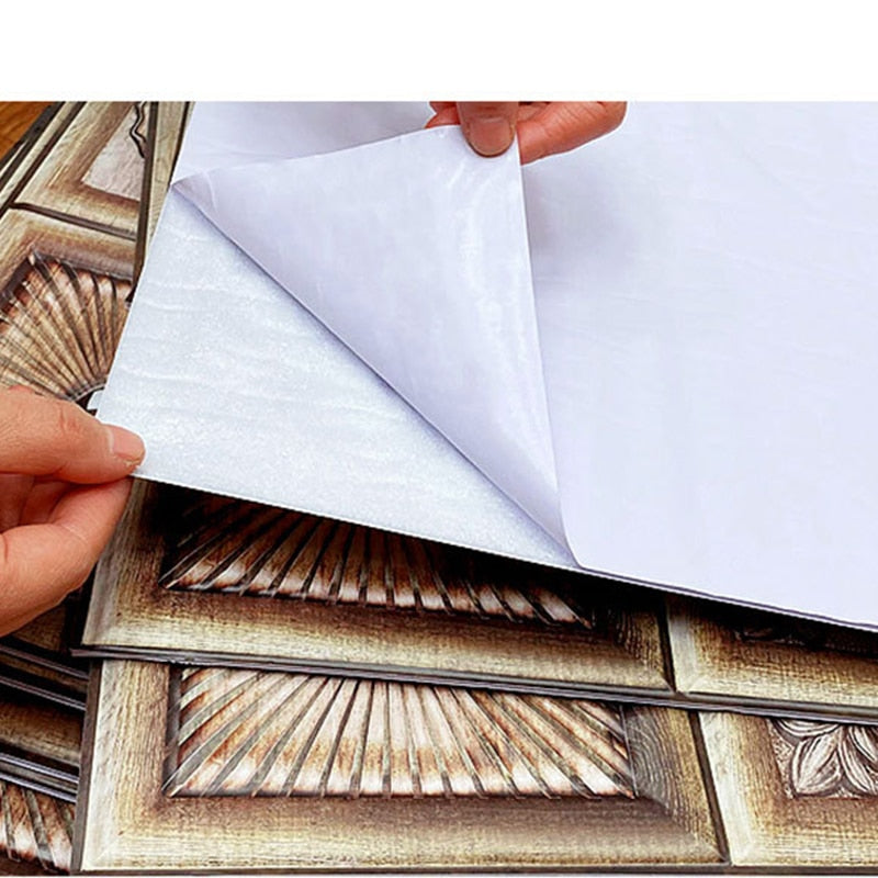 3D PVC Home Decor Wall Stickers Waterproof Self-adhesive