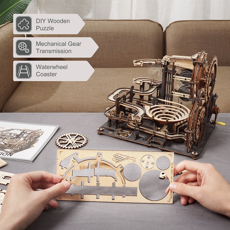 Set 5 Kinds 3D Wooden Puzzle