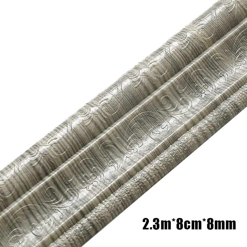 Missa 3D Pattern Wall Trim Line - Decoration Self-Adhesive For Living Room