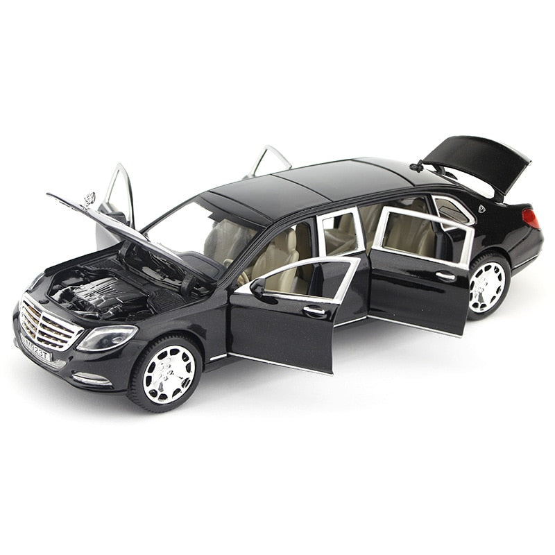 1:24 Maybach S600 Metal Car Mode