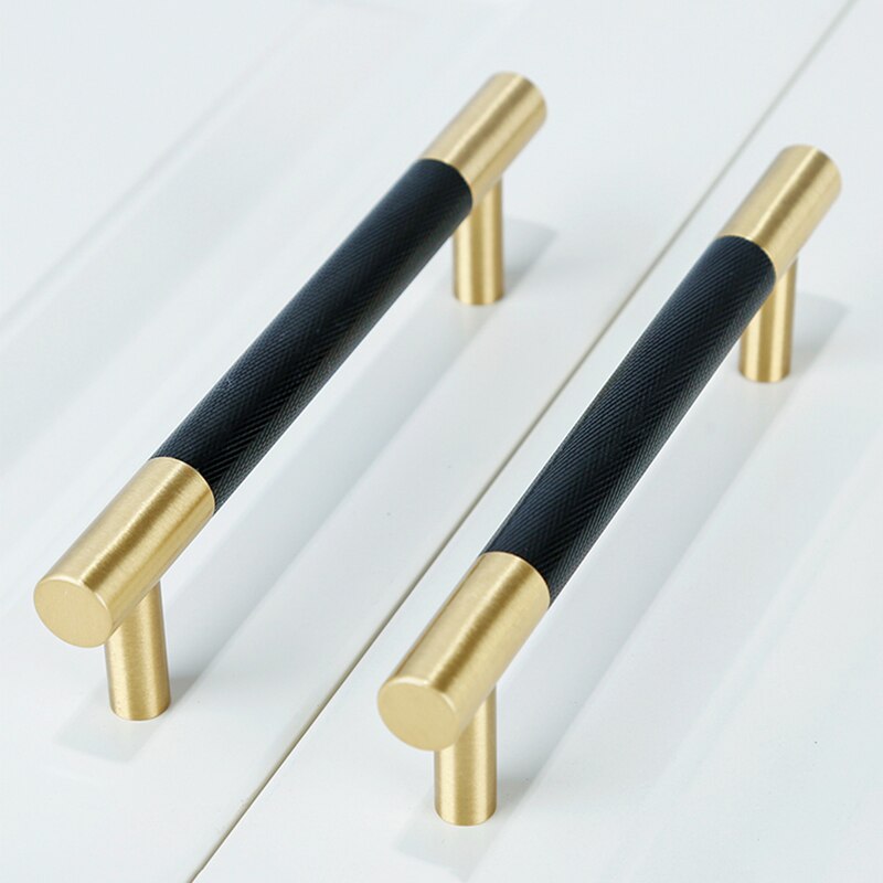 Rama Handle - Knurled brass+ Aluminum Alloy Handles luxury