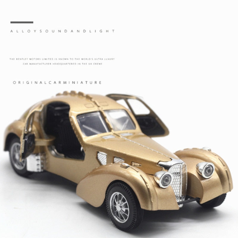 1:28 Bugatti TYPE 57SC Classic Car Model Simulation