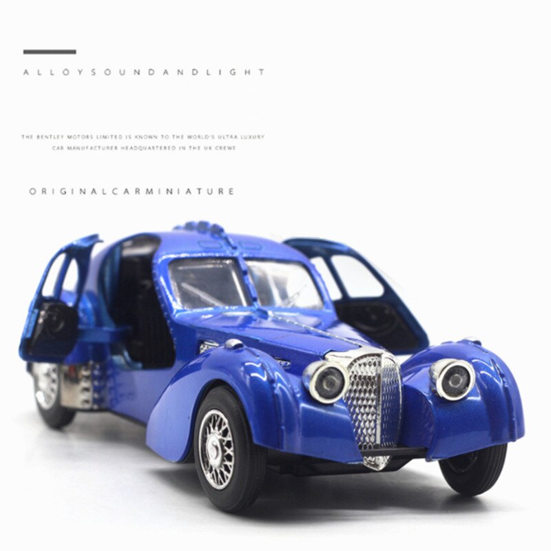 1:28 Bugatti TYPE 57SC Classic Car Model Simulation