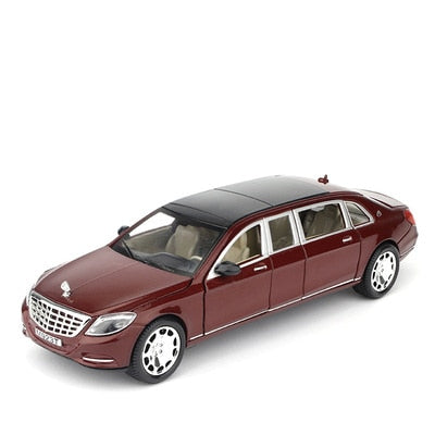 1:24 Maybach S600 Metal Car Mode