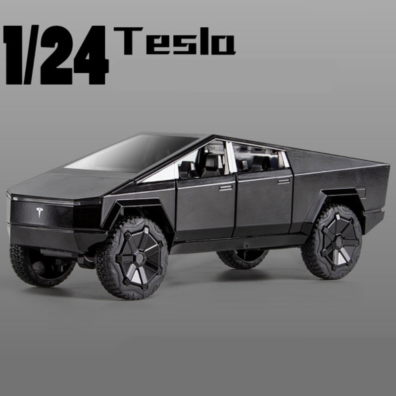 1/24 Tesla Cybertruck Pickup Alloy Car Model