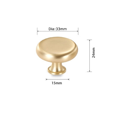 Loren HAndle - Simple Zinc Alloy Brass Handles Luxury