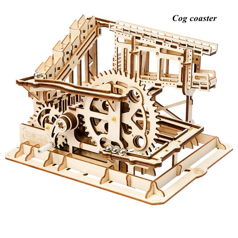 Set 5 Kinds 3D Wooden Puzzle
