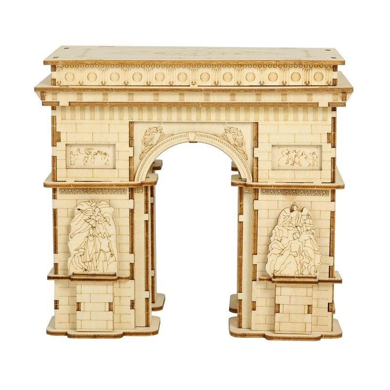 3D Tower Bridge Big Ben Famous Building Wooden Puzzle Game