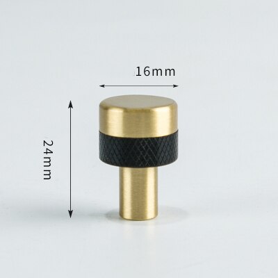 Rama Handle - Knurled brass+ Aluminum Alloy Handles luxury