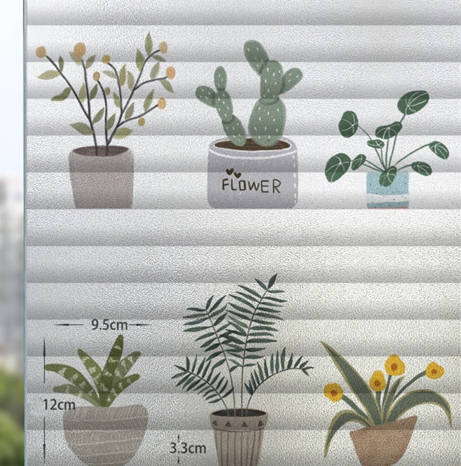 window frosted glass sticker opaque toilet anti-lighting