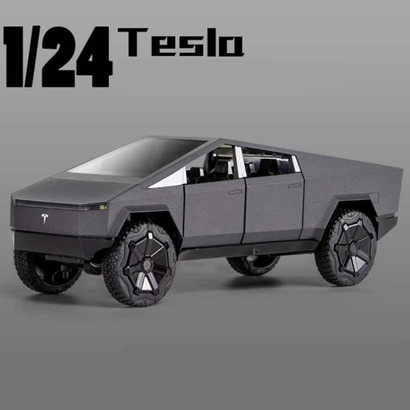 1/24 Tesla Cybertruck Pickup Alloy Car Model