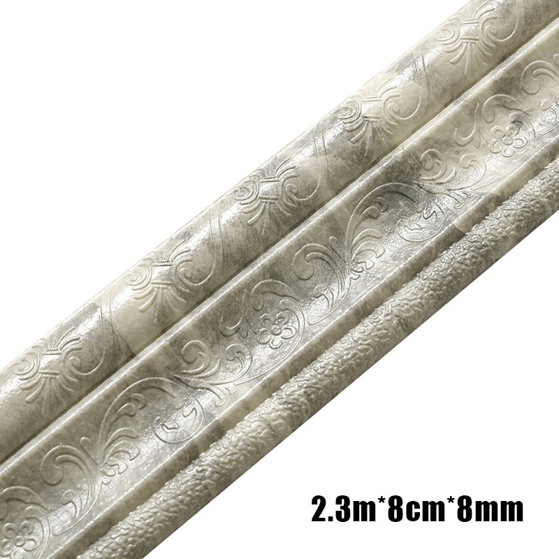 Missa 3D Pattern Wall Trim Line - Decoration Self-Adhesive For Living Room