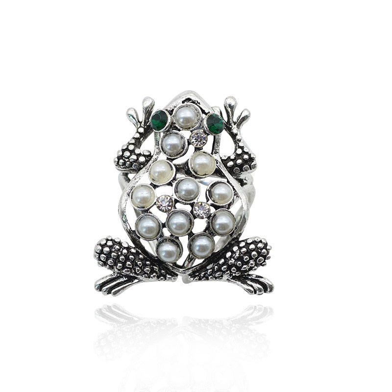 Fashion Retro Butterfly Frog Owl Animal Scarf Buckle