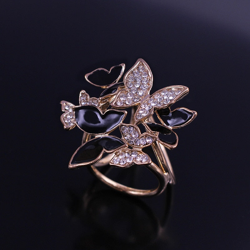 Fashion Retro Butterfly Frog Owl Animal Scarf Buckle