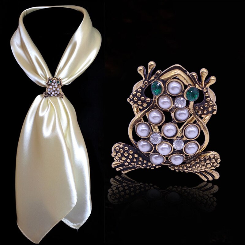 Fashion Retro Butterfly Frog Owl Animal Scarf Buckle