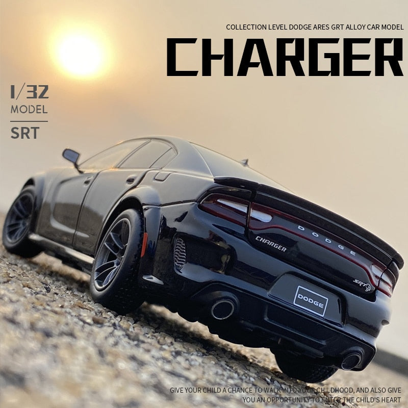 1:32 Dodge Charger SRT Hellcat Simulation car