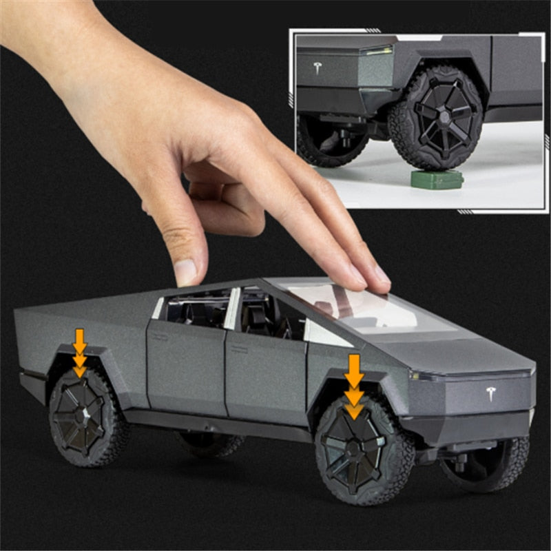 1/24 Tesla Cybertruck Pickup Alloy Car Model