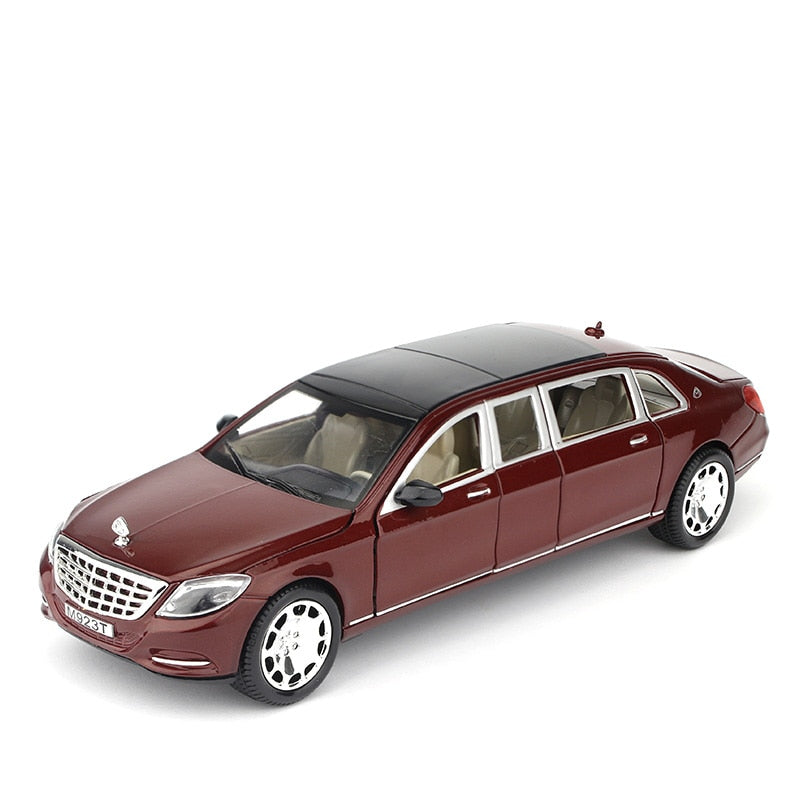 1:24 Maybach S600 Metal Car Mode