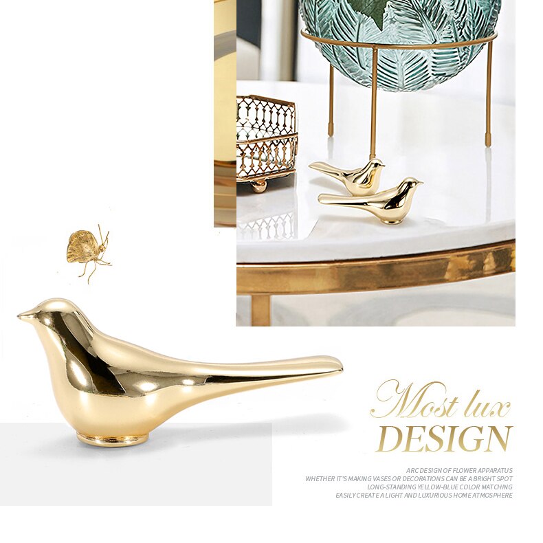 Vogel Handle - Bird shape/ zinc alloy Knobs or Hooks Luxury Design