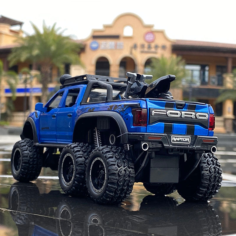 1/28 Ford Raptor F150 car Model Simulation