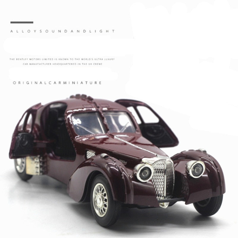 1:28 Bugatti TYPE 57SC Classic Car Model Simulation