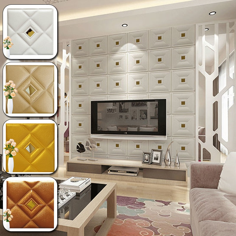 Zarah Self-adhesive Wallpanels Wallpaper 3D - Wall Stickers Decoration Waterproof
