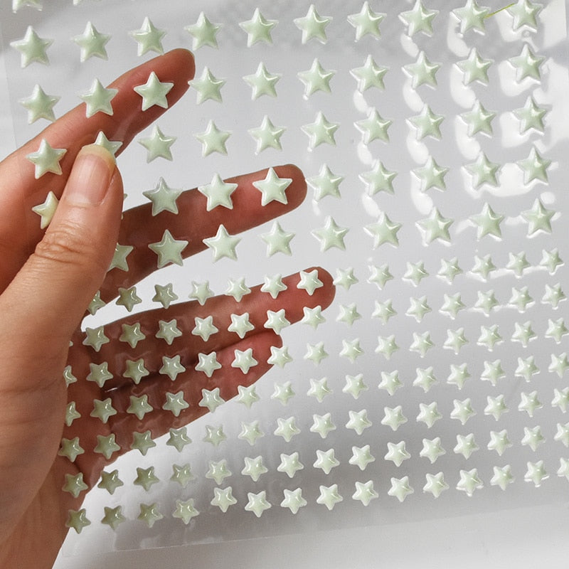 Luminous 3D Stars Dots Wall Sticker for Kids Room Bedroom Home Decoration