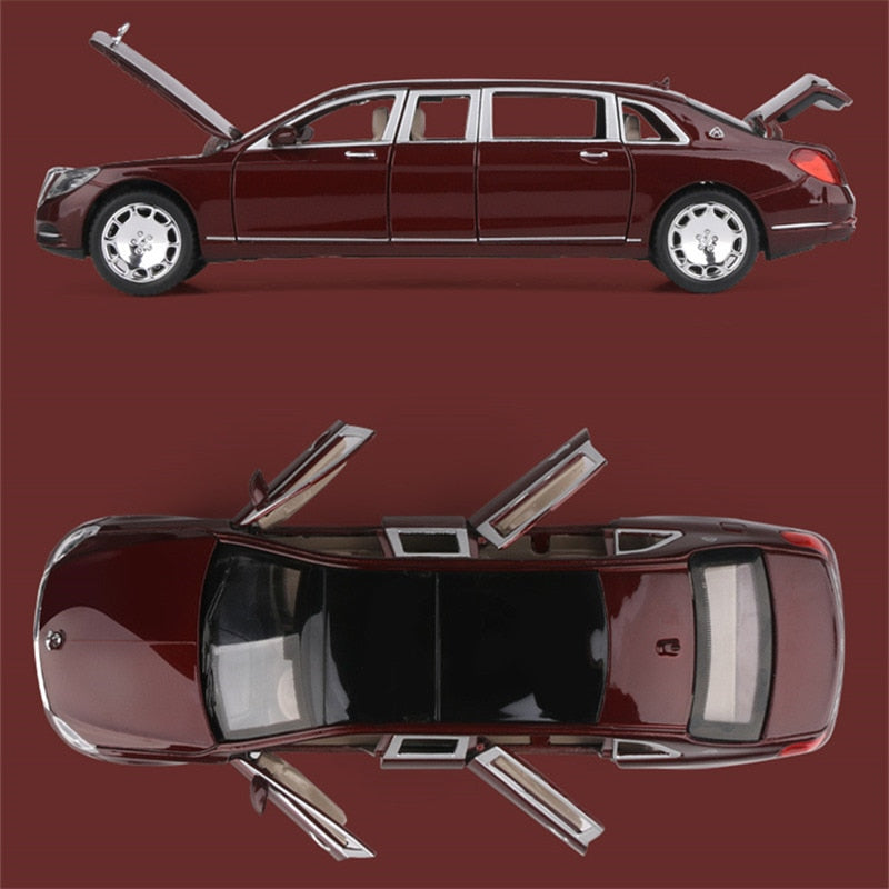 1:24 Maybach S600 Metal Car Mode