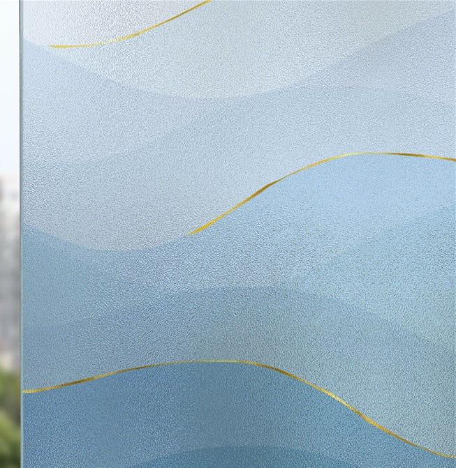 window frosted glass sticker opaque toilet anti-lighting