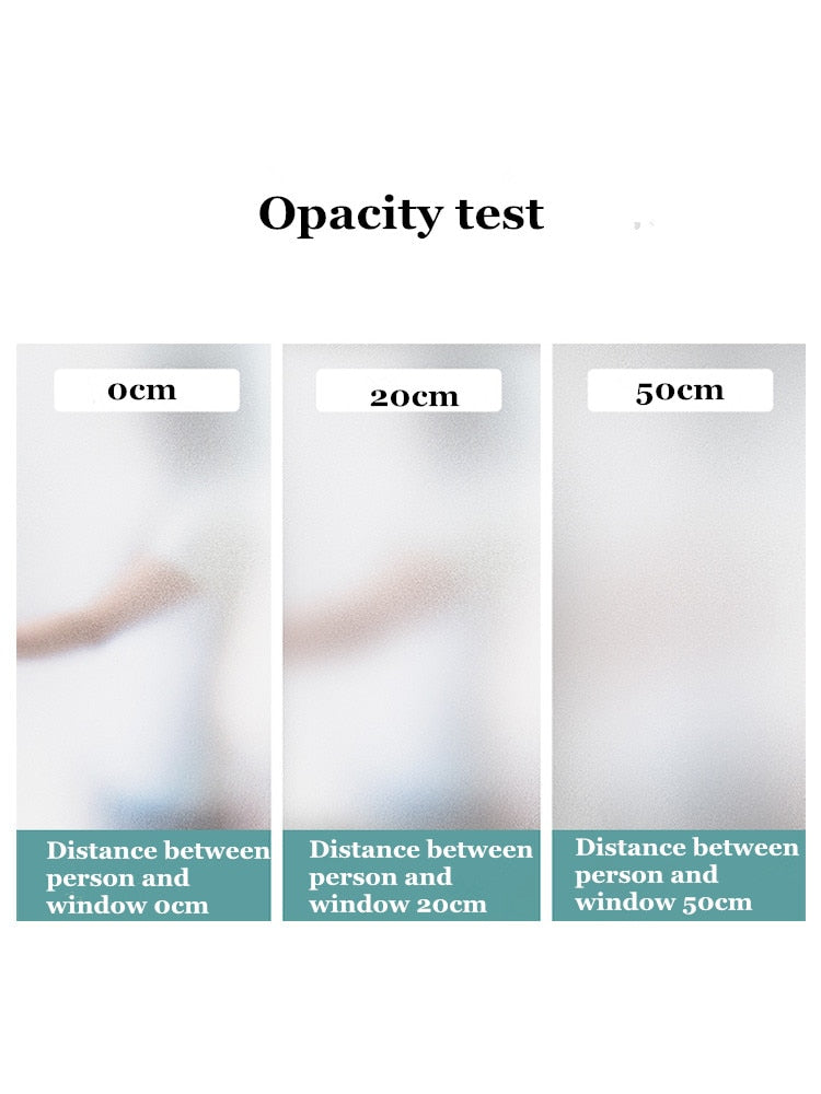 window frosted glass sticker opaque toilet anti-lighting