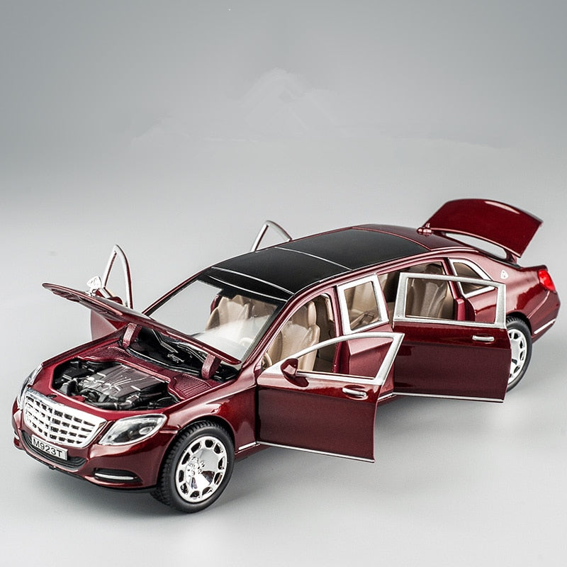 1:24 Maybach S600 Metal Car Mode