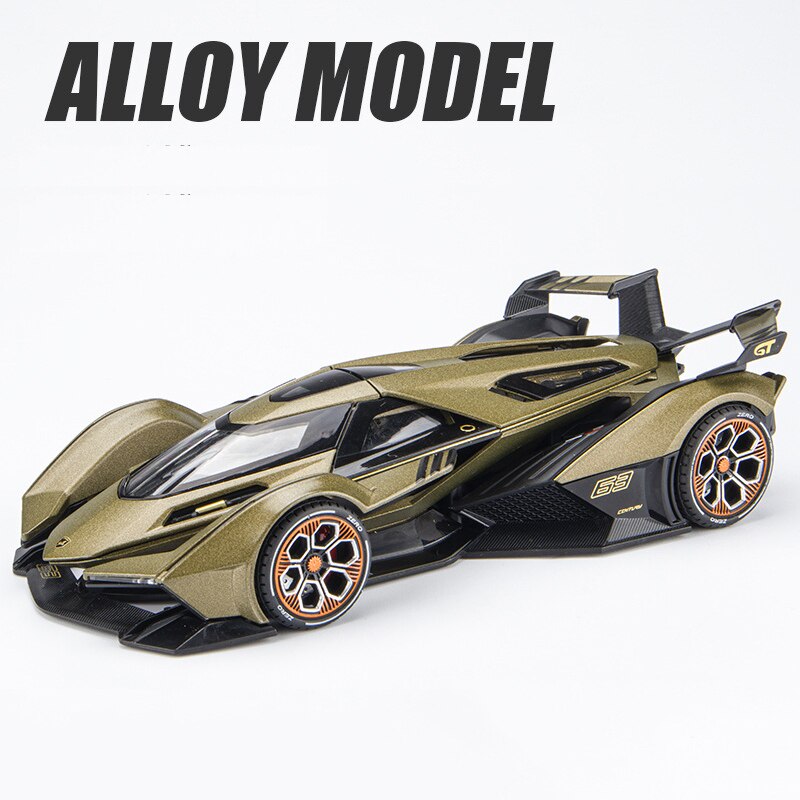 1:22 Lambos Vision Gran Turismo V12 GT Car Model Simulation