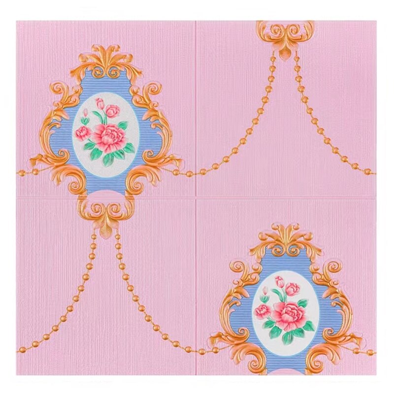 10Pcs 3D Wall Stickers Self Adhesive 70x70cm