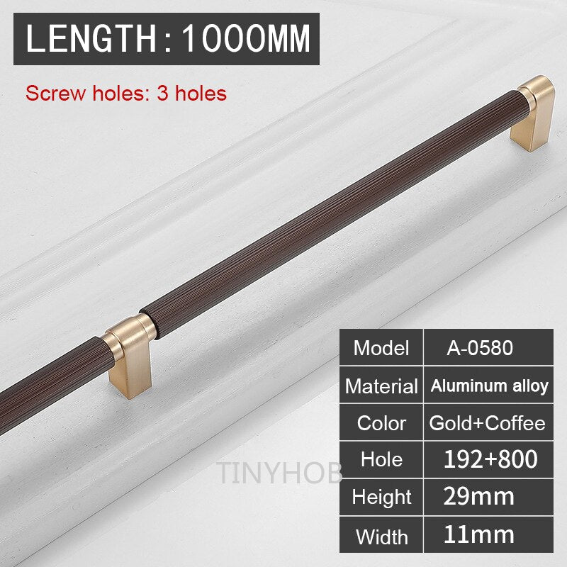 Haya Handle - 1000mm Zinc alloy Handles Luxury Design