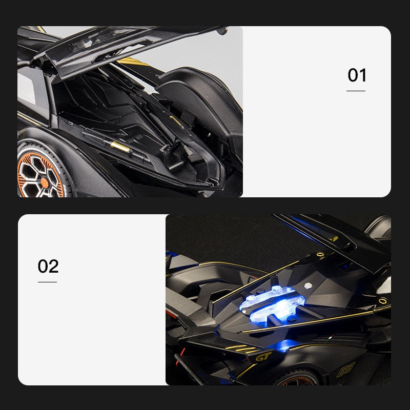1:22 Lambos Vision Gran Turismo V12 GT Car Model Simulation