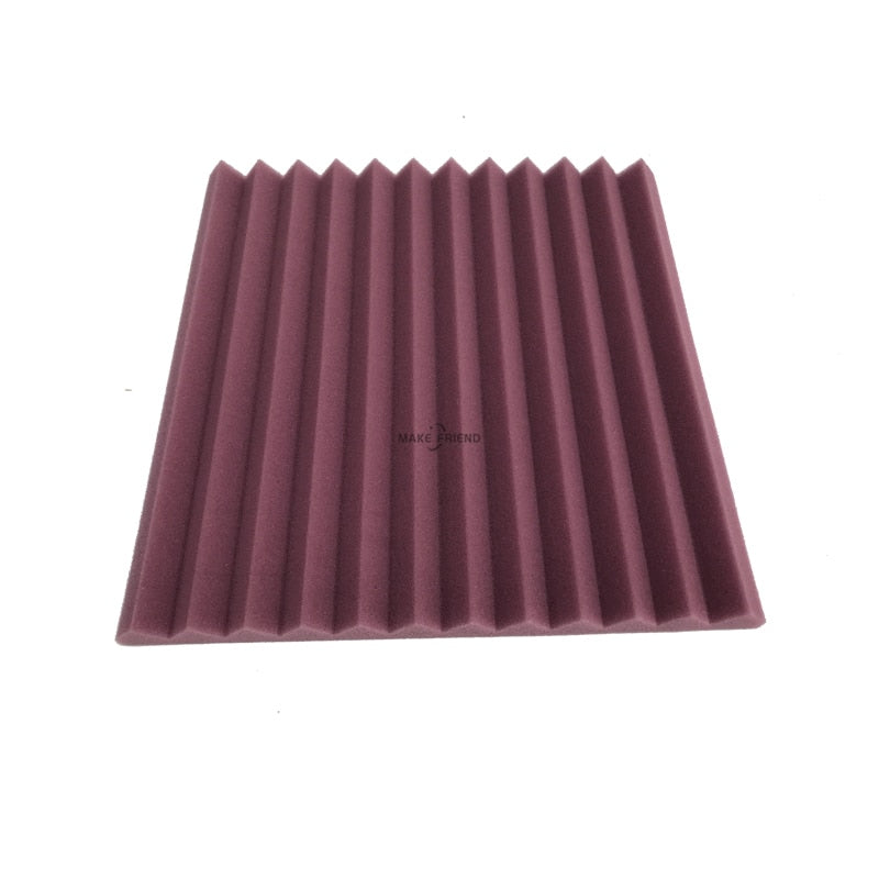 24PCS 300x300x25mm Studio Acoustic Foam SoundProofing Acoustic Panel