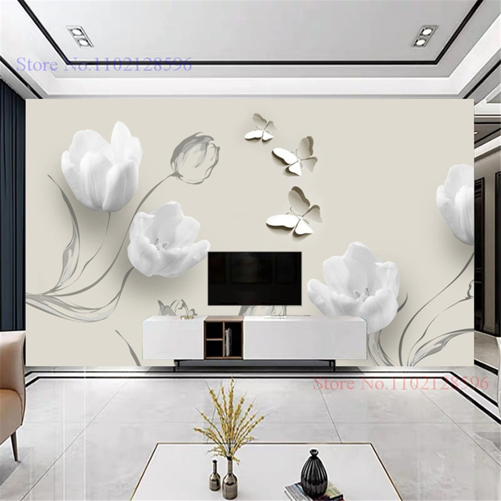 Sedny Wallpaper - Wallpaper 3D Luxury Golden Large Wall Living Room Modern Wall TV Sofa Bedroom Home Decor