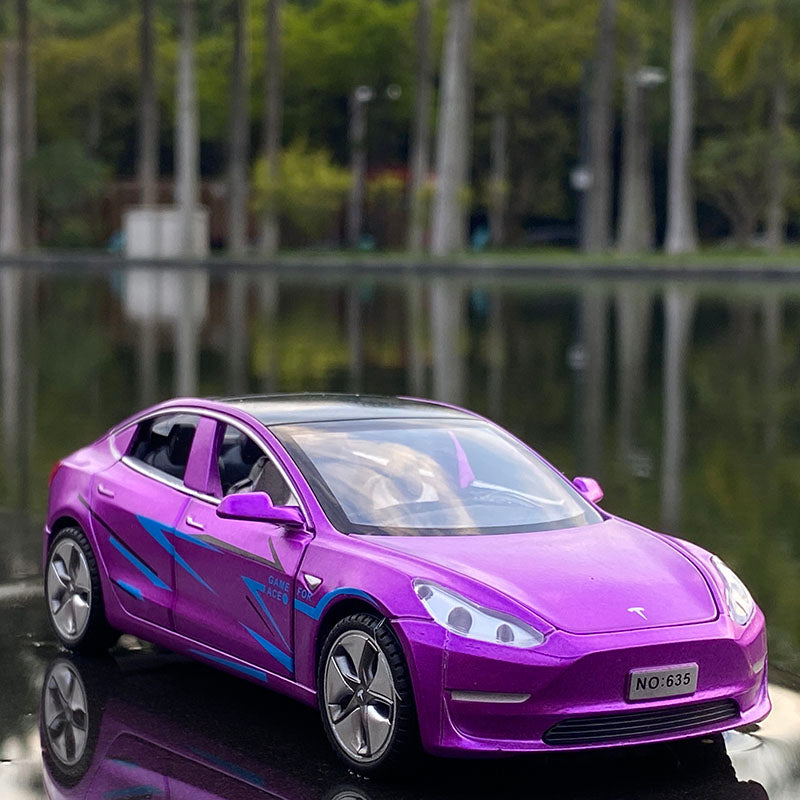 1:32 Tesla Model 3 Alloy Car Model