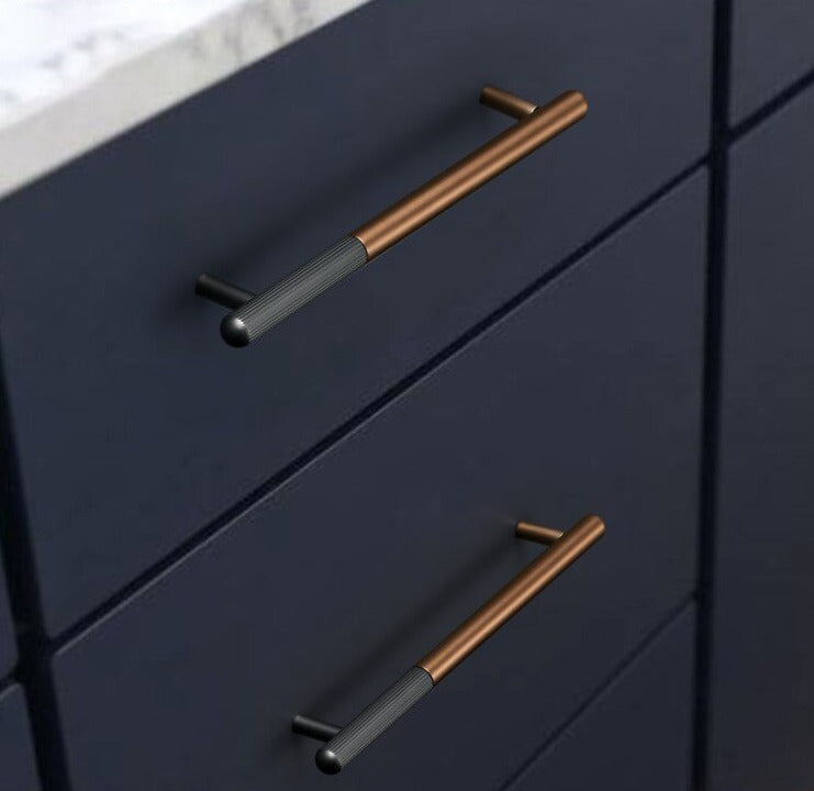 Mara Handle - Aluminum Alloy Brown Handles Luxury