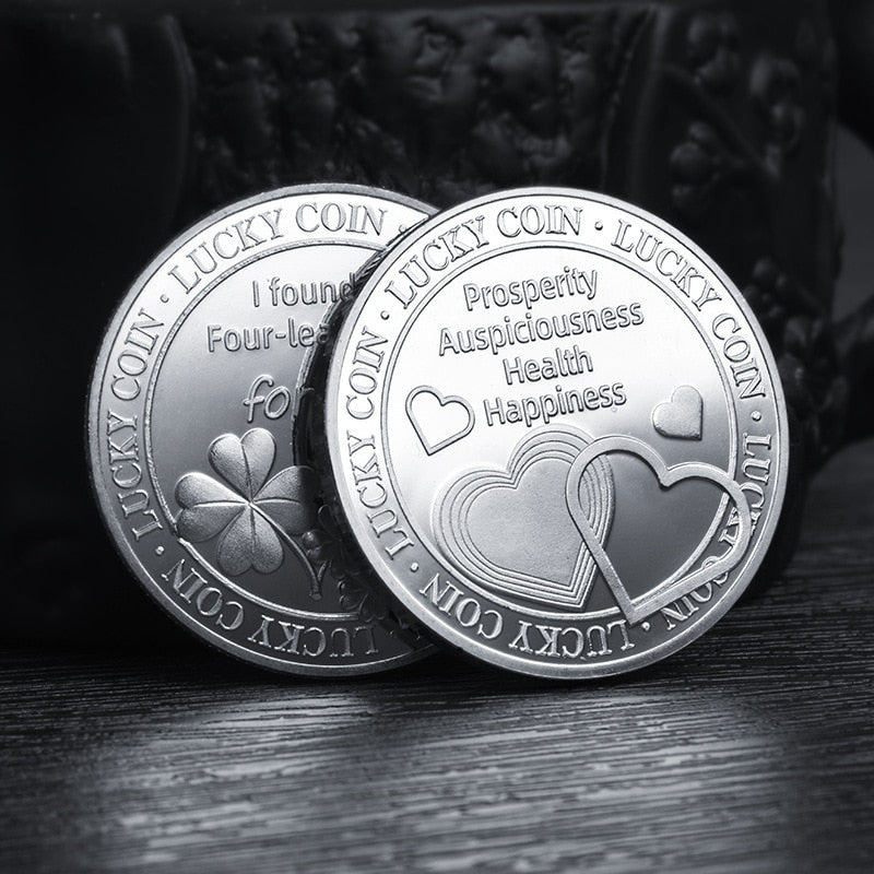 Romantic Lover Colorful Commemorative Gold Coin -Wedding