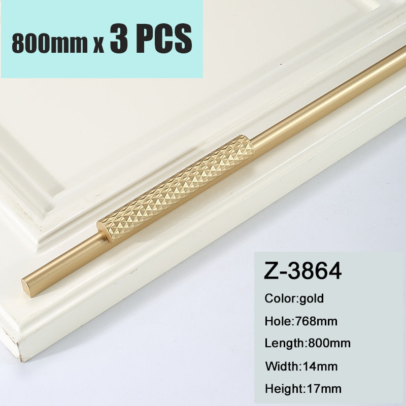 Biza Handle - 1000mm Long Cabinet Handles Aluminum Luxury
