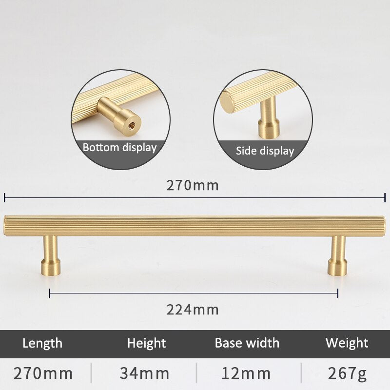 Olivia Handle - Furniture Brass Handles luxury