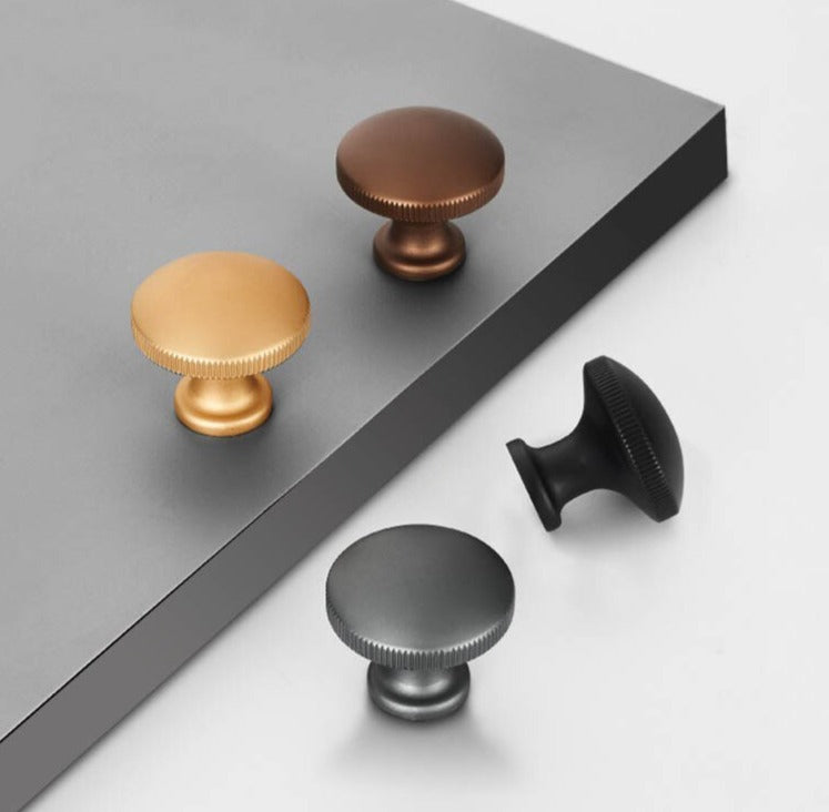 Mara Handle - Aluminum Alloy Brown Handles Luxury